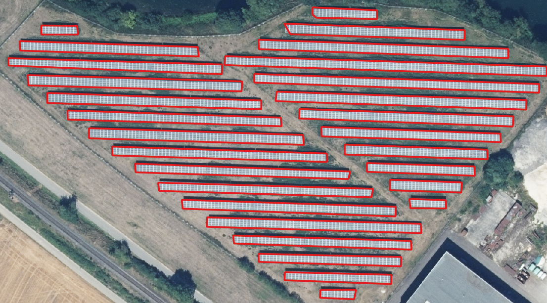 Annotation of solar rows