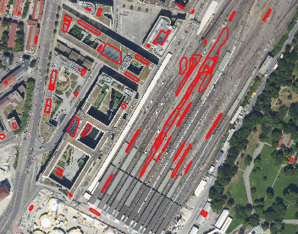 Bad samples of prediction at a raliway station (1)